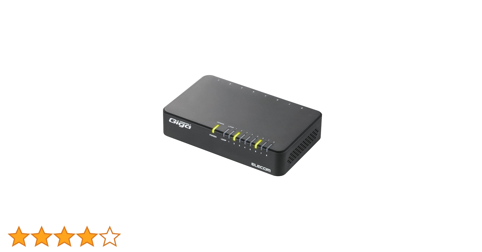 Amazon | エレコム スイッチングハブ ギガビット対応 8ポート